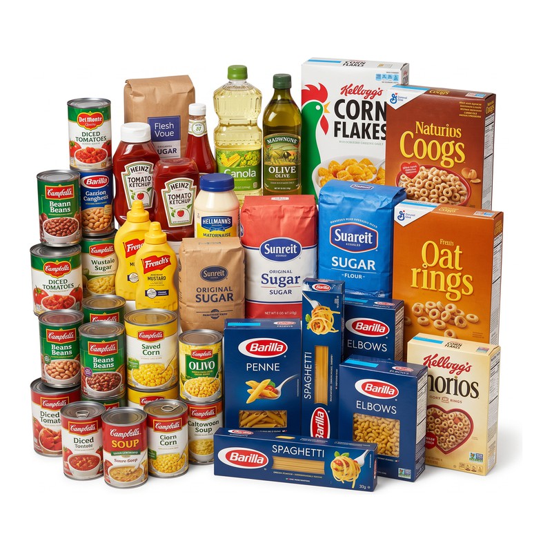 Grocery and pantry staples at NTC wholesale