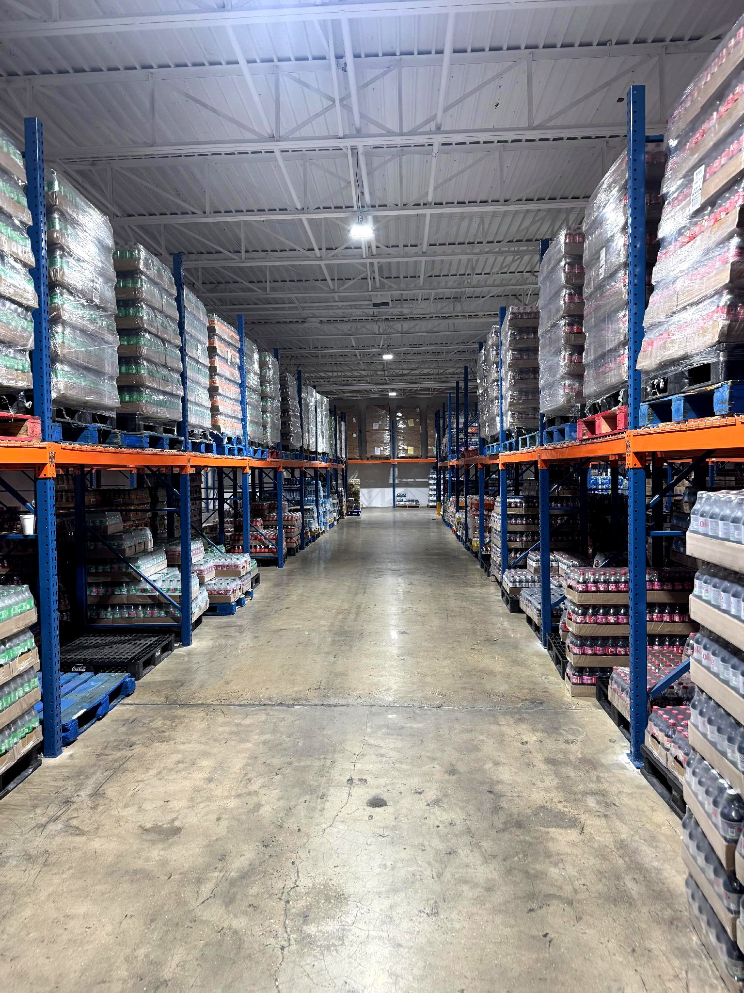 Beverage and cooler section